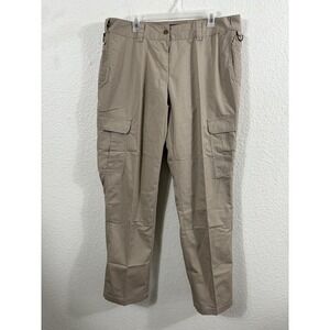 Galls‎ G-Tac Tactical Pants Womens 16 34 Khaki Ripstop Cargo Workwear TR2600